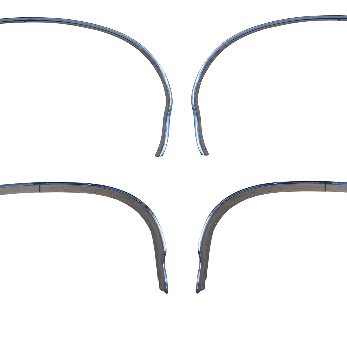 Wheel Open Molding GTO67-3081SET GM 1966-67 Pontiac GTO Wheel Well Opening Moldings (Set ...
