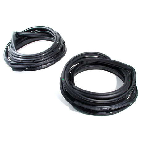  1966-67 B-Body Door Seal Weatherstrip - 2DR Sedan with B-Pillar Post