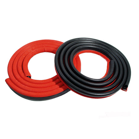  1962-66 Dodge, Plymouth Door Opening Weatherstrip Seal - 2DR Hardtop/Convertible - Red