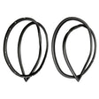  1966-70 B-Body Rear Door Opening Weatherstrip Seal - 4DR Sedan