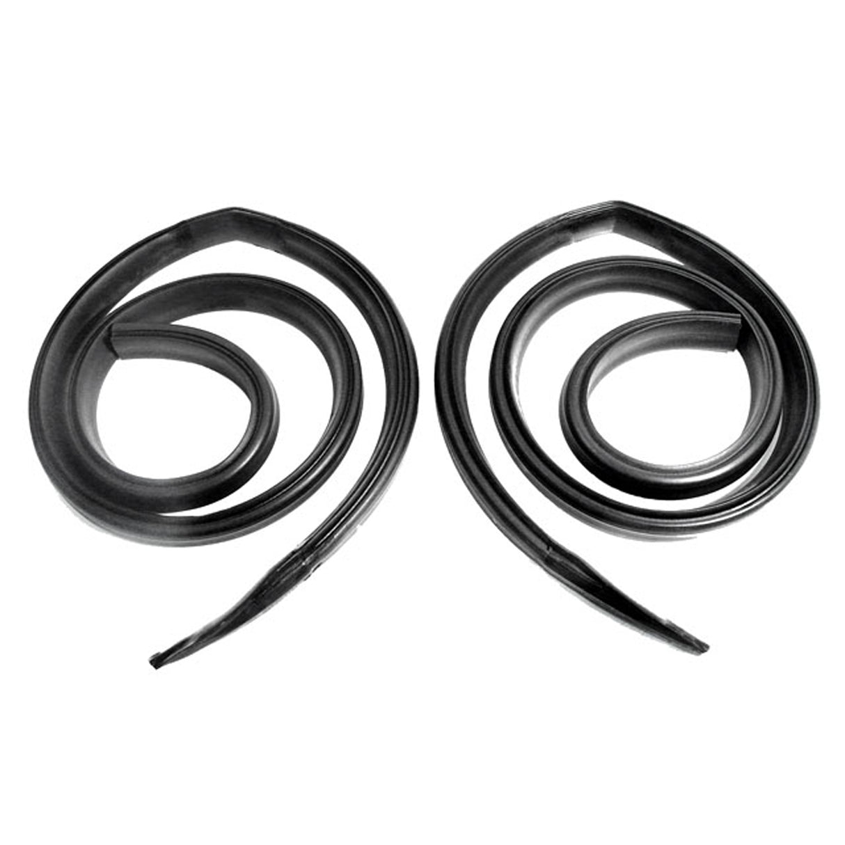  1973-76 A-Body Roof Rail Weatherstrip Seal - 2DR Hardtop with Vent Window