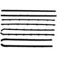  1967-69 Dodge Dart 2DR Hardtop Belt Line Window Sweep Kit