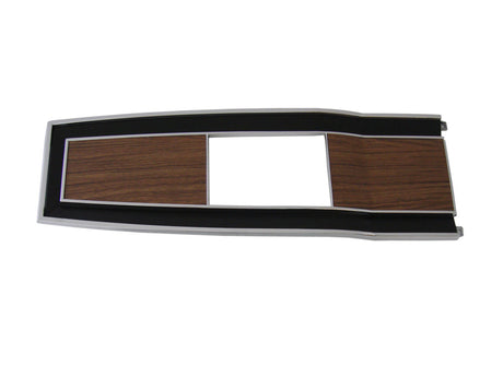 131-70 Mopar 1969-70 B-body Diecast Woodgrain 4 Speed Console Top Plate