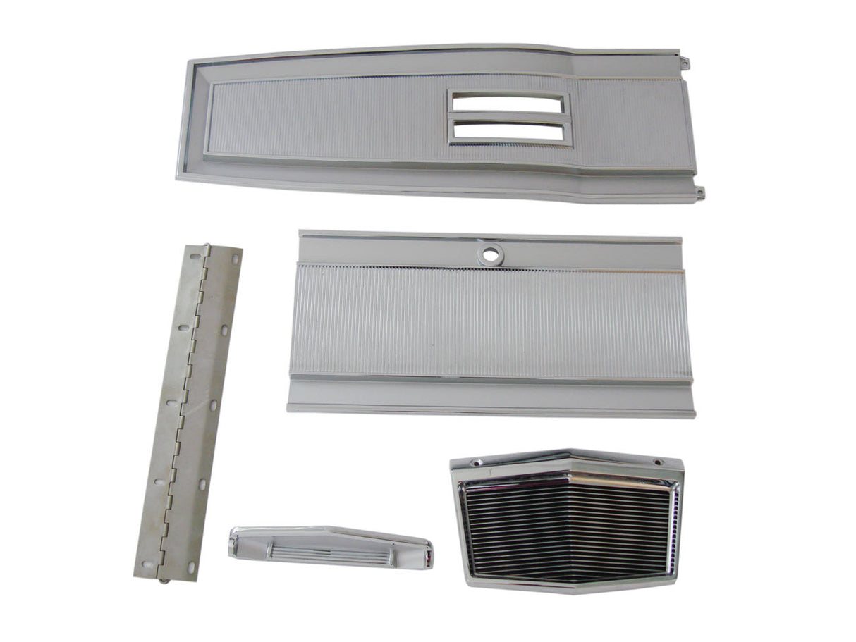 131A-6SET Mopar 1966-68 B-body Automatic Console Plate Kit