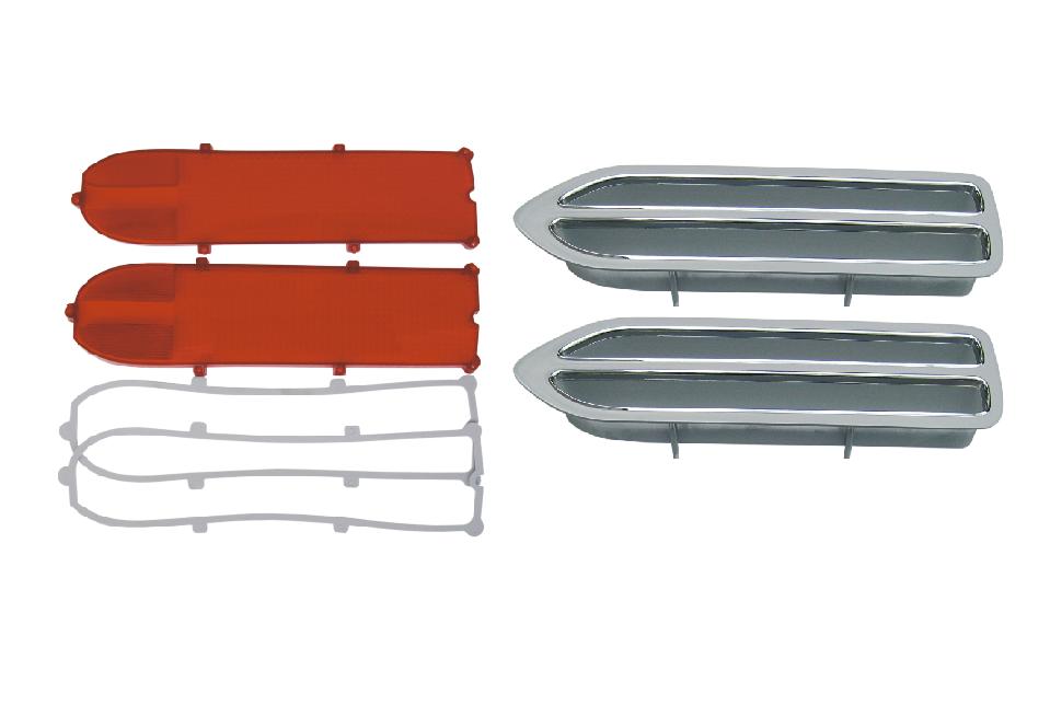 133-70RRBLKIT Mopar 1970 Plymouth Roadrunner Taillight Kit