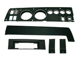 141-8SET Mopar 1969 B-body Rallye Dash Bezel Kit 8 Track - no AC