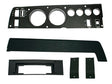 142-8SET Mopar 1970 B-body Rallye Dash Bezel Kit 8 Track - no AC