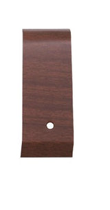 142W-RHC Mopar 1970 B-body Woodgrain Rallye Dash Right Corner Plate