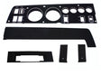 143-8SET Mopar 1968 Dodge Charger Rallye Dash Bezel Kit 8 Track - no AC