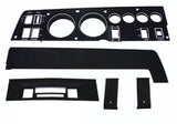 143-SET Mopar 1968 Dodge Charger Rallye Dash Bezel Kit AM/FM - no AC