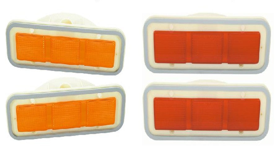 156-LSET Mopar 1971 Plymouth B-Body Side Marker Lens Set