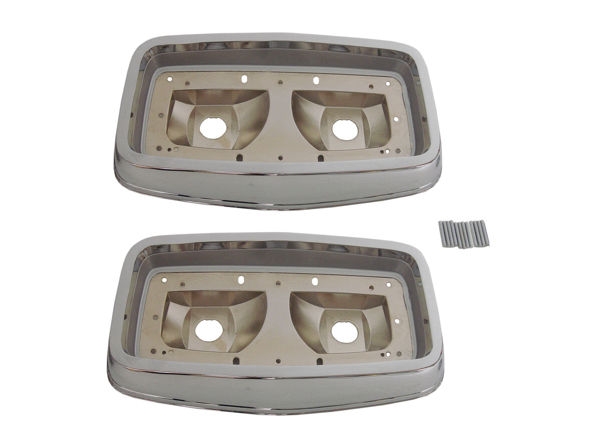 165-64B Mopar 1964 Plymouth Belvedere and Fury Taillight Bezels