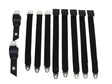 1850-69CBUK Mopar 1968-69 B-body Convertible Bucket Seat Belt Set