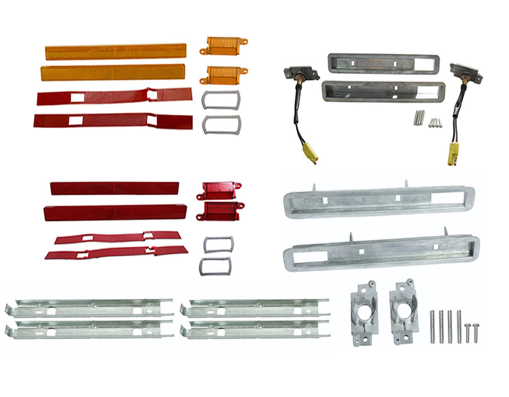 253-70KIT Mopar 1970 Plymouth Cuda Side Marker Kit