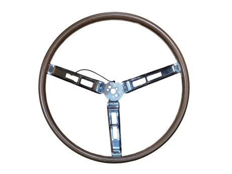 260-70W Mopar 1970 A,B,C-Body Rallye Woodgrain Steering Wheel