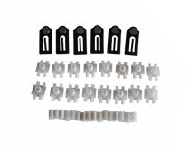 265-CLIPS Mopar 1970 Plymouth Cuda Door Top Edge Moulding Clips