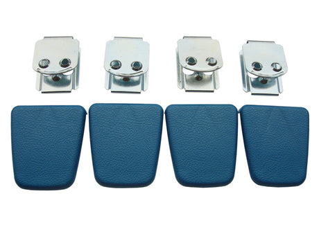 2850-SBBL Mopar A,B,C,E-Body Shoulder Belt Clips Blue