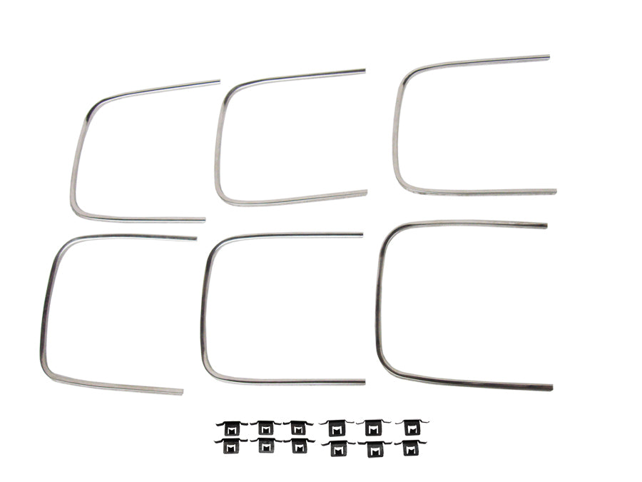 293S-SET Mopar 1971 Plymouth Cuda Front Grille Trim Set