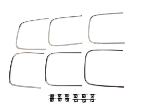 293S-SET Mopar 1971 Plymouth Cuda Front Grille Trim Set