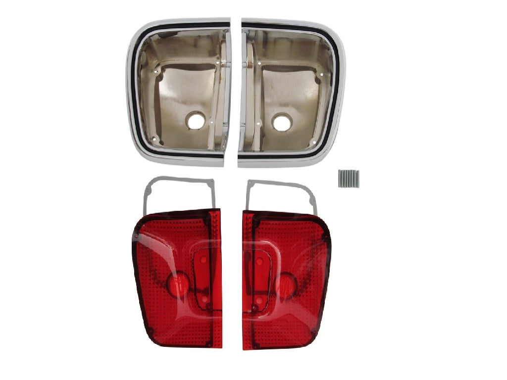 308-67TBLKIT Mopar 1967 Plymouth Barracuda Taillight Kit