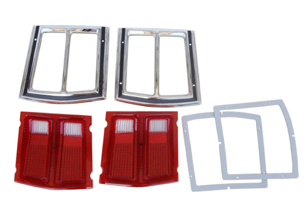 366-69BLKIT Mopar 1969 Dodge Dart Taillight Kit