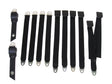 3850-69CBEN Mopar 1968-69 A-body Convertible Bench Seat Belt Set