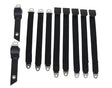 3850-69CBUK Mopar 1968-69 A-body Convertible Bucket Seat Belt Set