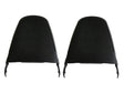 5501-70B 1970 B,E Body Bucket Seat Back Black