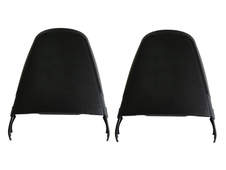 5501-70B 1970 B,E Body Bucket Seat Back Black