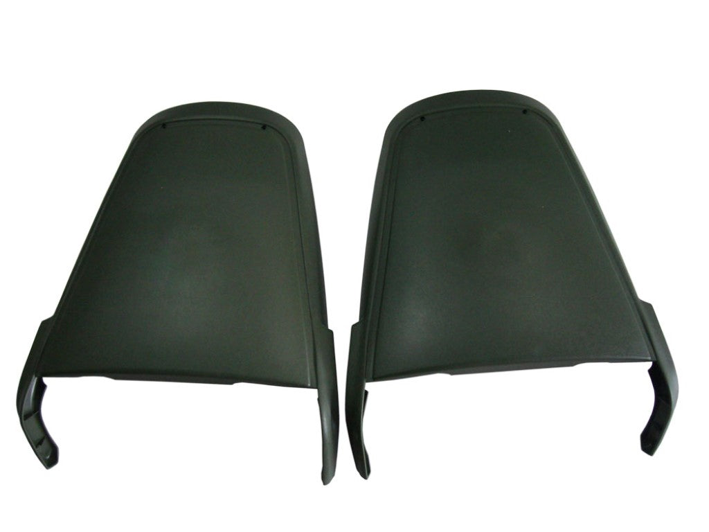 5501-70G 1970 B,E Body Bucket Seat Back Green