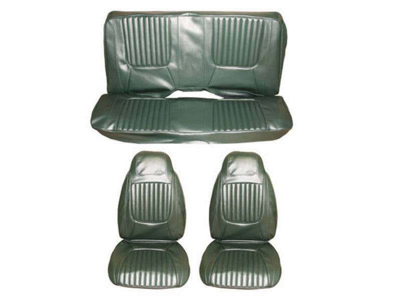 5506-BUK-C 1971 Challenger Front Bucket and Rear Bench Seat Cover Set