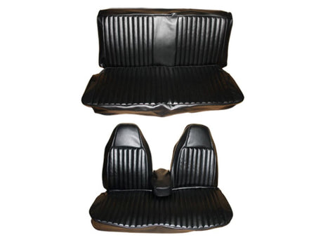 6603-BEN-C 1974 Dart Duster Valiant Front Split Bench Rear Bench Seat Cover Set