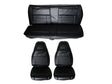 6606-BUK-C 1972 Dart Swinger Duster Demon Front Bucket Rear Bench Seat Cover Set