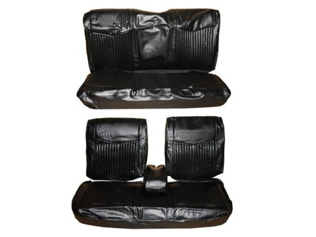 6611-BEN-C Mopar 1970 Dart Duster Front Split Bench Rear Bench Seat Cover Set