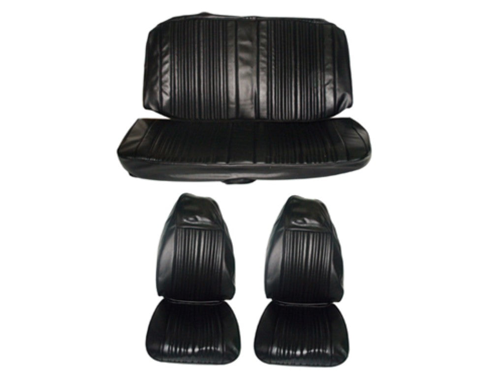 6613-BUK-C 1971 Dart Swinger Front Bucket Rear Bench Seat Cover Set