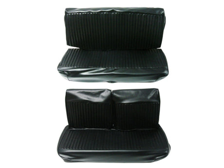 6614-BEN-C 1970 Dart Duster Swinger Front Bench Rear Bench Seat Cover Set