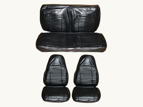 7705-BUK-C 1971 Charger, Roadrunner, Satellite, GTX Front Bucket Rear Bench Seat Cover Set