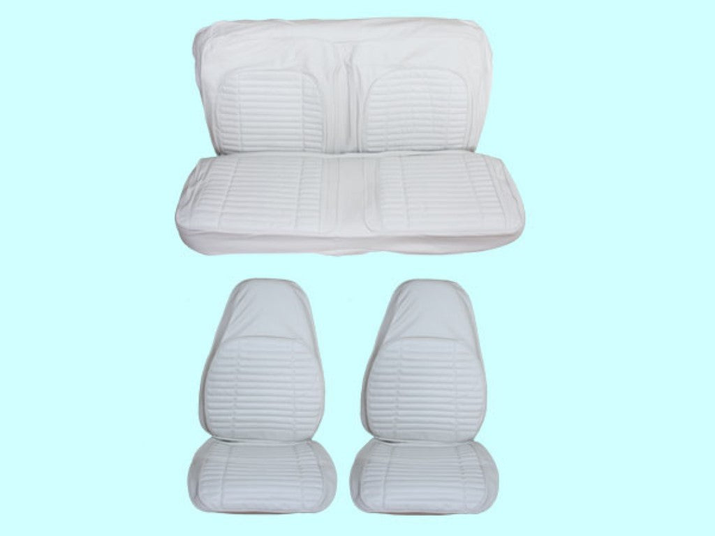 7705-BUK-C 1971 Charger, Roadrunner, Satellite, GTX Front Bucket Rear Bench Seat Cover Set