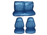 7705-BUK-C 1971 Charger, Roadrunner, Satellite, GTX Front Bucket Rear Bench Seat Cover Set