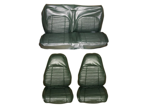 7705-BUK-C 1971 Charger, Roadrunner, Satellite, GTX Front Bucket Rear Bench Seat Cover Set