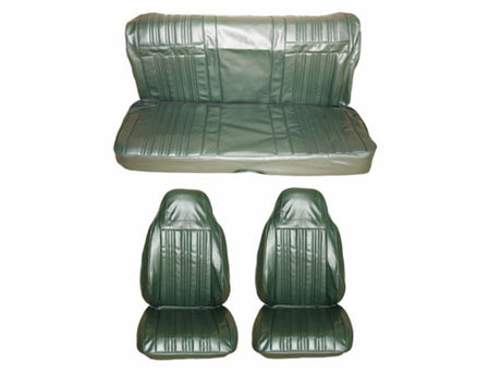 7710-BUK-C Mopar 1970 Coronet 500 R/T Superbee Front Bucket Rear Bench Seat Cover Set