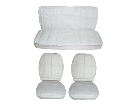 7713-BUK-C Mopar 1968 Roadrunner GTX Satellite Front Bucket Rear Bench Seat Cover Set