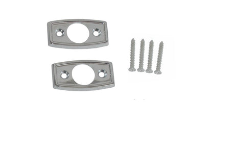 810BUK-67B Mopar 1966-67 A,B,C-body Bucket Seat Headrest Mounting Bezels