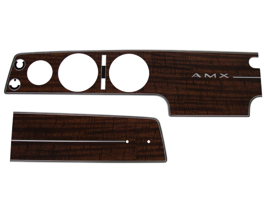 AMC-202-A 1970 AMC AMX Dash Bezel Kit no AC